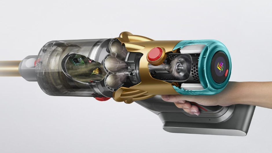448870-01 USISAVAČ DYSON V12 DETECT SLIM ABSOLUTE GOLD
