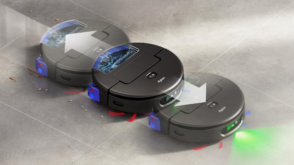 586183-01 USISAVAČ ROBOT DYSON SPOT+SCRUB AI BLACK/BLUE