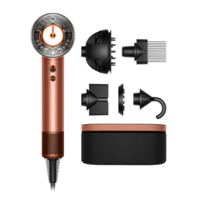 143709-01 SUŠILO ZA KOSU DYSON SUPERSONIC NURAL Amber silk/ Pink champagne