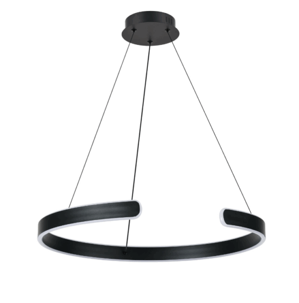 10129 SVJETILJKA VISEĆA LED D600 45W 3000-6000K IP20 BLACK 10129