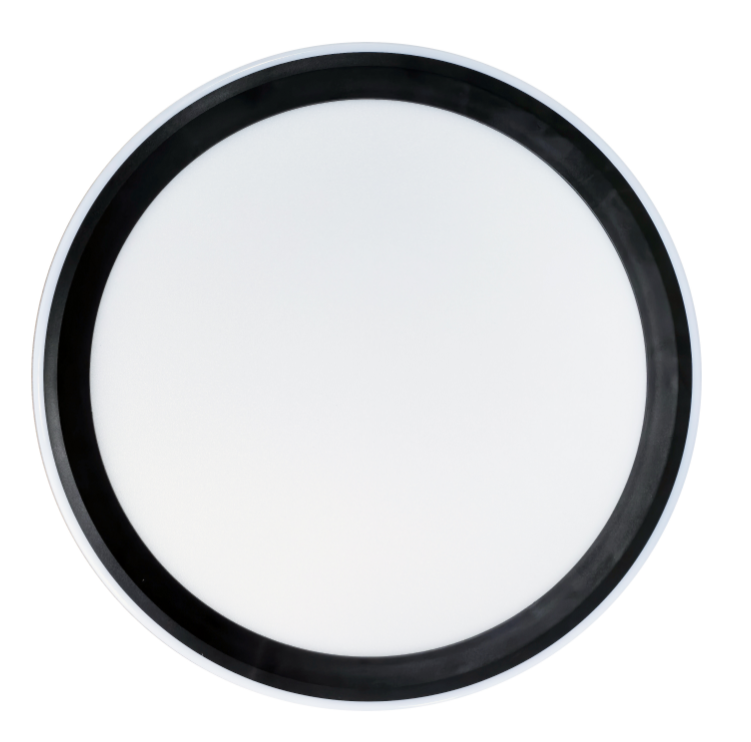 11077 SVJETILJKA STROPNA LED TARA D430 32W+4W 3000-6000K IP40 BLACK 11077