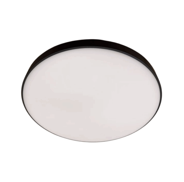 11095 SVJETILJKA STROPNA LED KIRA PVC D270 18W 4000K IP44 BLACK 11095