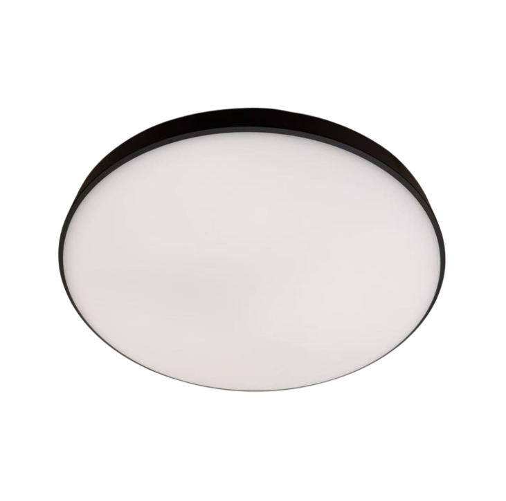 11095 SVJETILJKA STROPNA LED KIRA PVC D270 18W 4000K IP44 BLACK 11095