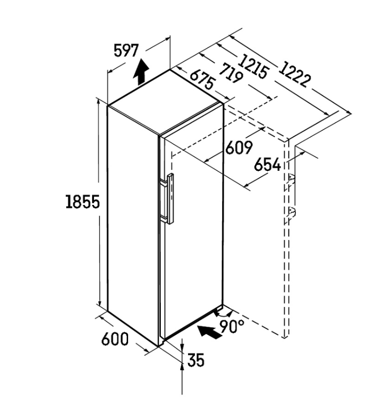 995496451 HLADNJAK LIEBHERR SFNstd 529i