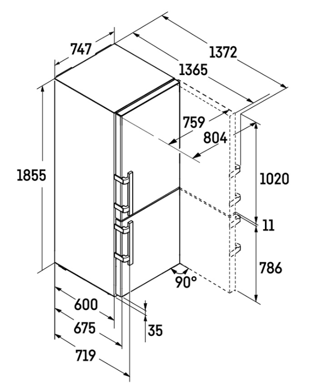 994871751 HLADNJAK LIEBHERR CBNsdc 765i