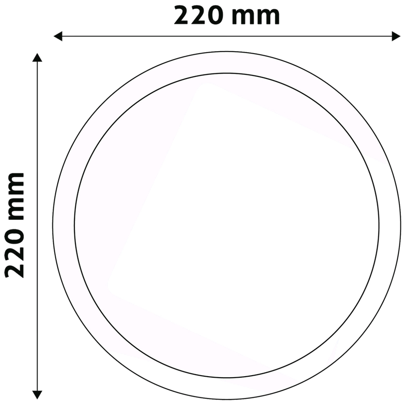 ACRPNW-R-18W-ALU PLAFONJERA LED AVIDE ACRPNW-R-18W-ALU UGRADNA