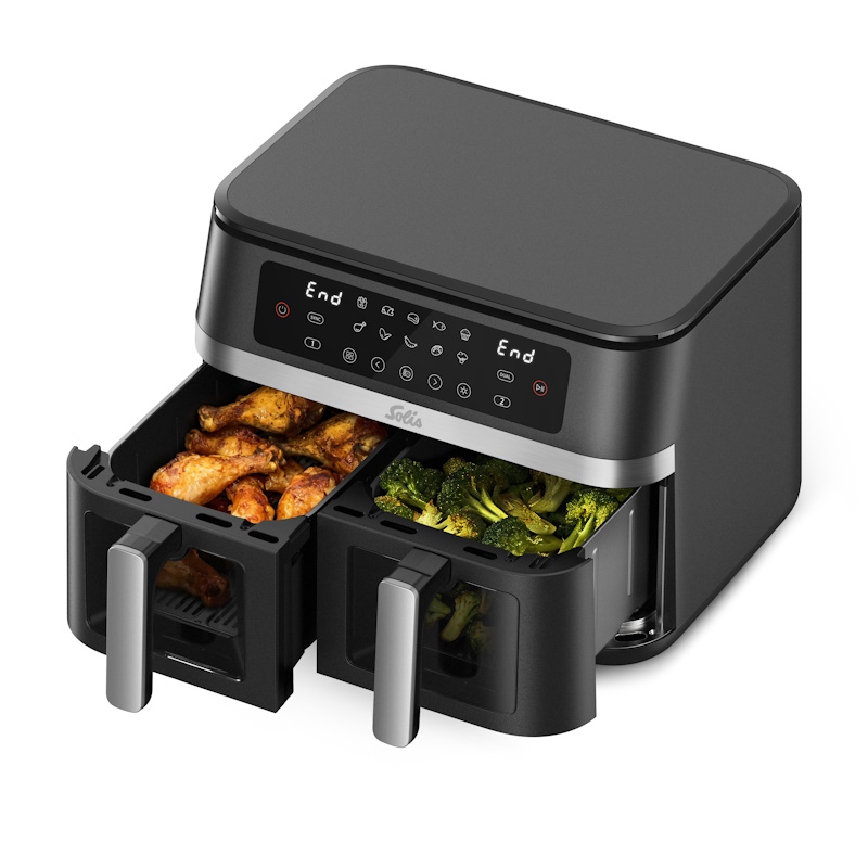 SOL97989 FRITEZA NA VRUĆI ZRAK SOLIS AIR FRYER DUO SOL 97989