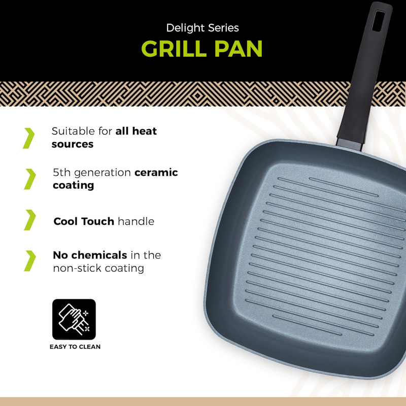 BLCGR02028BK TAVA GRILL DELIGHT 28cm BLACK BLCGR02028BK