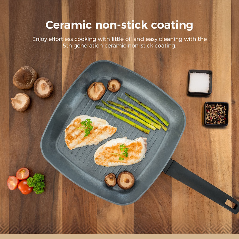 BLCGR02028BK TAVA GRILL DELIGHT 28cm BLACK BLCGR02028BK