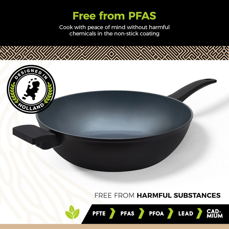 BLCWK02032BK WOK DELIGHT 32cm BLACK BLCWK02032BK