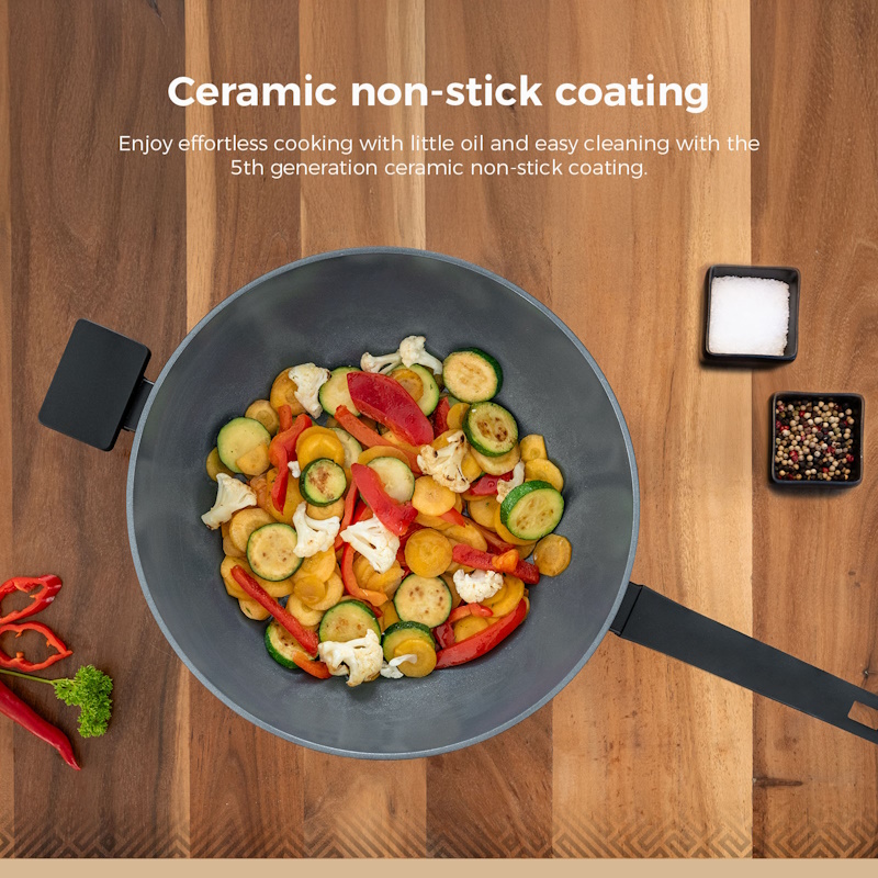 BLCWK02032BK WOK DELIGHT 32cm BLACK BLCWK02032BK