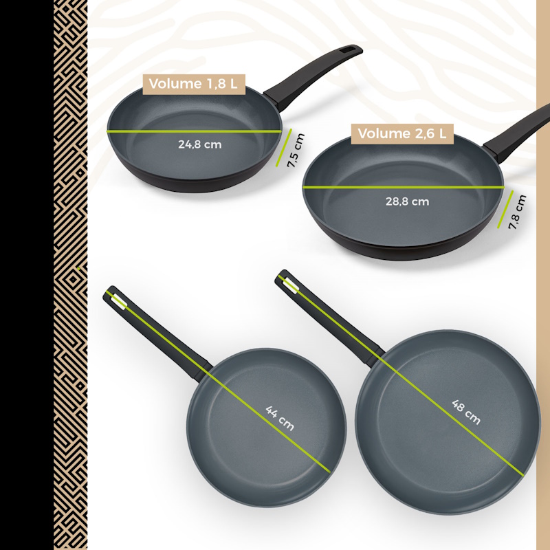 BLCSET2001BK SET 2 TAVE DELIGHT BLACK BLCSET2001BK