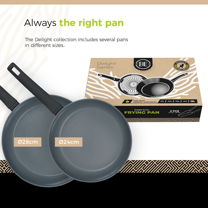 BLCSET2001BK SET 2 TAVE DELIGHT BLACK BLCSET2001BK