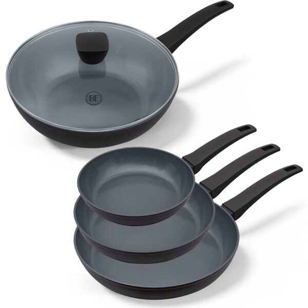 BLCSET2003BK SET 3 TAVE + WOK 28cm DELIGHT BK BLCSET2003BK