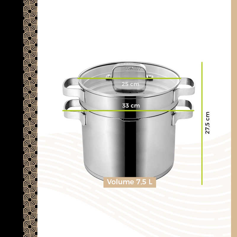 BLCPS03024SS PASTA SET VITA 24cm SS BLCPS03024SS