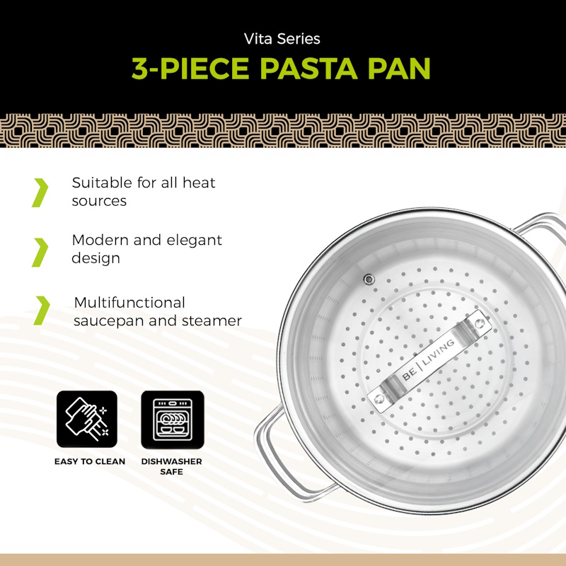 BLCPS03024SS PASTA SET VITA 24cm SS BLCPS03024SS