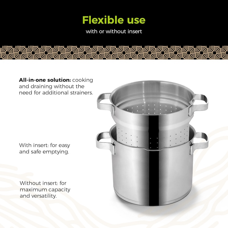 BLCPS03024SS PASTA SET VITA 24cm SS BLCPS03024SS