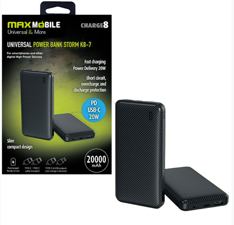 K8-7 POWER BANK MAXMOBILE STORM K8-7