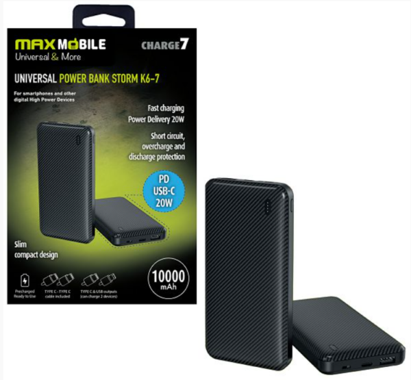 K6-7 POWER BANK MAXMOBILE STORM K6-7