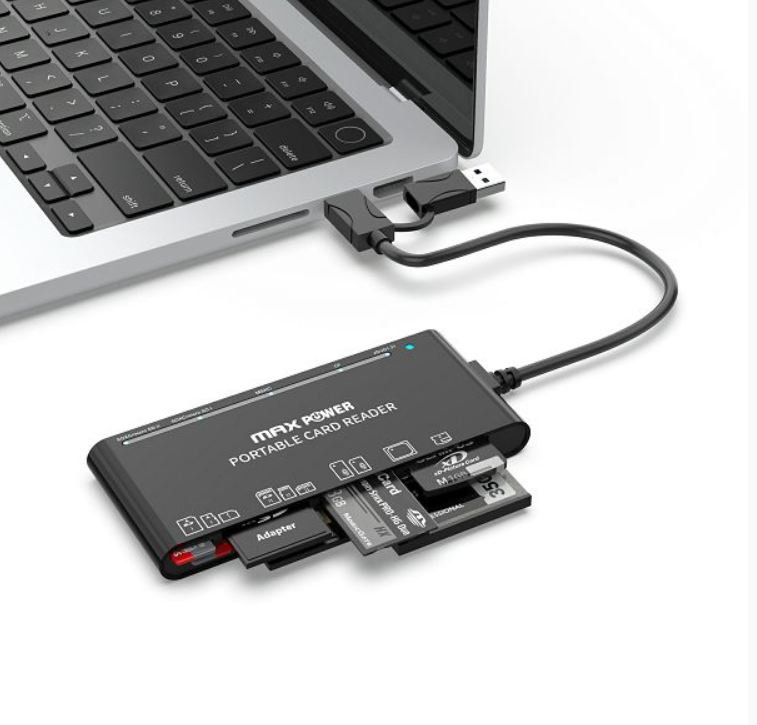 CR324 ČITAČ KARTICA MAXPOWER 7u1 CR324